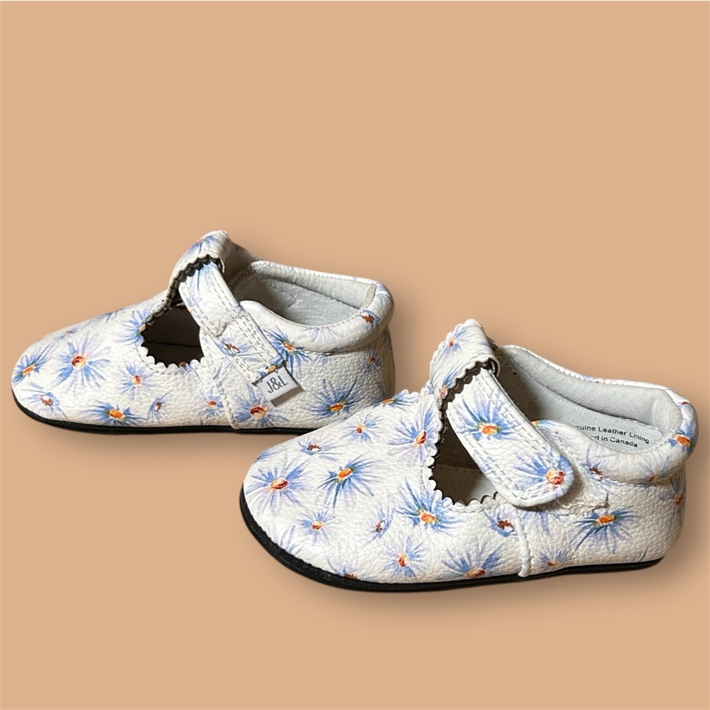 🌿 Jack & Lily‎ My Flexx Toddler Baby Girl Shoes, Size 18-24 months